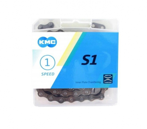 Lant transimie biciclete Kmc S1 1/2” X 1/8” X 112L, 1 viteza [1]