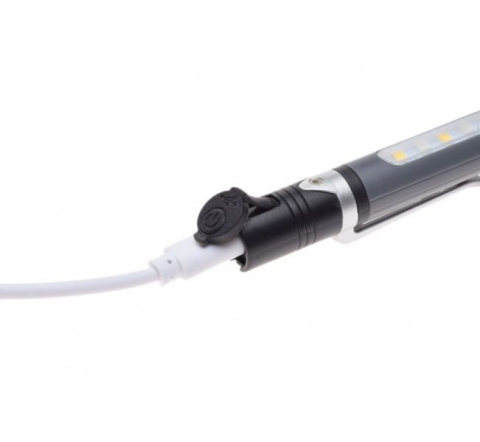 Lanterna led 164x14mm, 4 functii, incarcare USB [2]