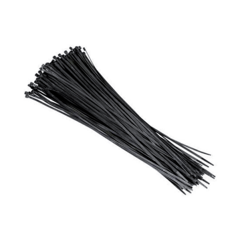 Accesorii-Design-Ornament - Legaturi cablu, 100 buc, 3.5 x 200 mm, culoare negru