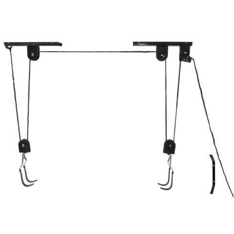 Suporți Biciclete - Lift agatat biciclete 4m-20KG culoare negru