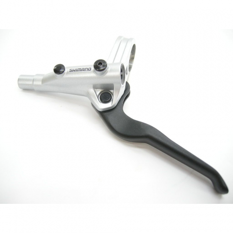 Sistem Frânare - Maneta De Frana Shimano Bl-Mt402-3A, Stanga, Hidraulica, Argintiu, Ambalat Ind.