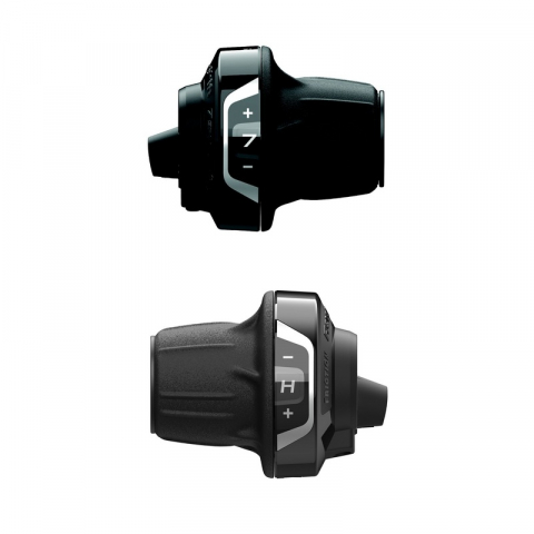 Comenzi Schimbător - Set 2 manete de schimbator Shimano Revo SL-RV400, 3x7 viteze