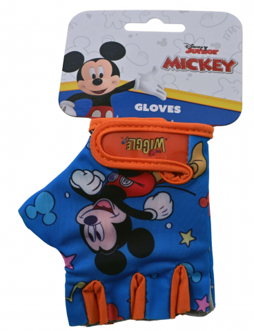 Manusi ciclisti copii Mickey Mouse, culoare albastru/portocaliu [1]