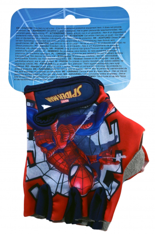 Manusi ciclisti copii SpiderMan, culoare rosu/albastru [3]