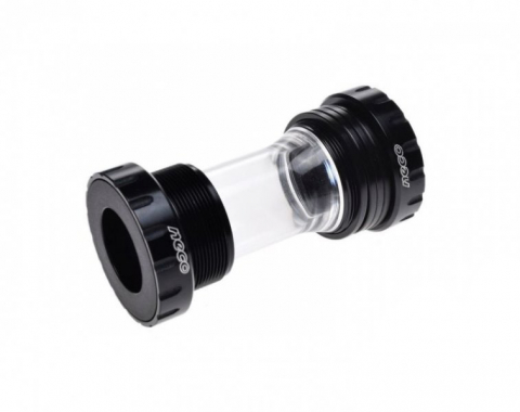 Transmisie & Accesorii - Monobloc cu rulmenti Hollowtech II, 1,37 x 24 TR/L BSA, Neco Compact, rulmenti sigilati, corp din plastic, soclu 68/73, distantiere incluse