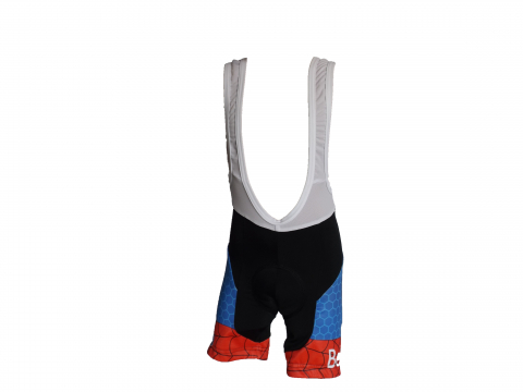 Echipamente - Pantaloni Ciclism Copii culoare Negru/Albastru , Marime 8 Ani