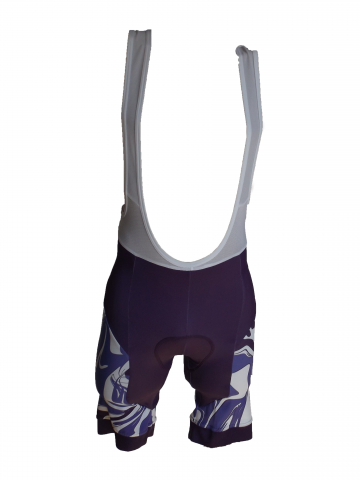 Echipamente - Pantaloni Ciclism culoare mov/alb , Marimea S