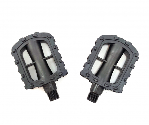 Transmisie & Accesorii - Pedale biciclete 221 plastic 80x58, filet 9/16"(14mm)