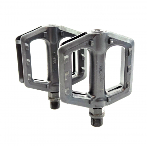 Pedale biciclete 696plastic 95x85, filet 9/16"(14mm) [0]