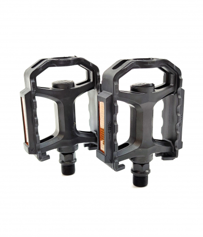 Transmisie & Accesorii - Pedale biciclete Jet 890, material plastic, 105x82, culoare negru