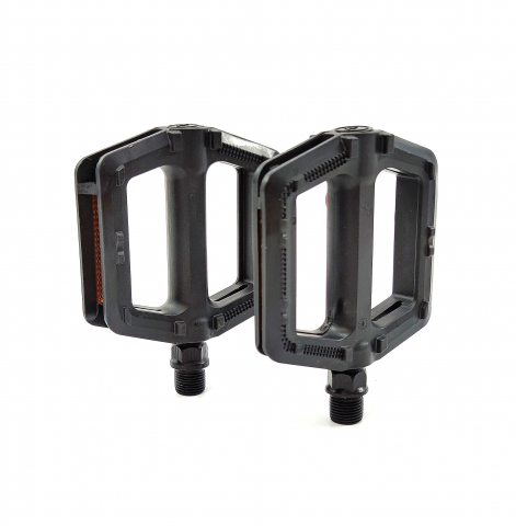 Transmisie & Accesorii - Pedale biciclete Jet 896 plastic 107x98 9/16"filet(14mm)