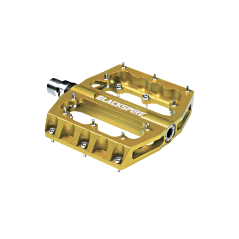 Transmisie & Accesorii - Pedale Black Spire SUB40, aluminiu, culoare auriu