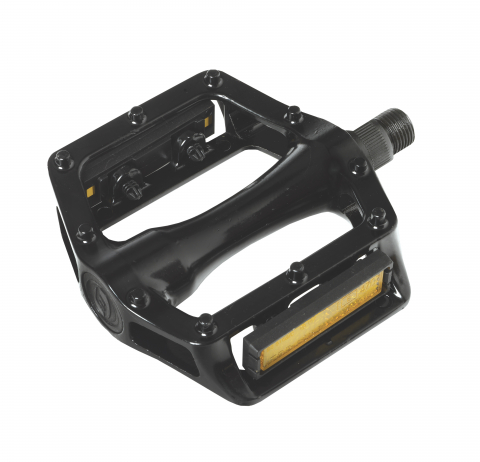 Transmisie & Accesorii - Pedale BMX Xerama 9/16, aluminiu, culoare negru