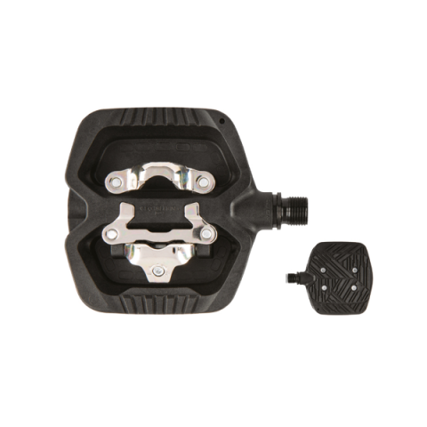 Transmisie & Accesorii - Pedale Geo Trekking Grip, composit, culoare negru