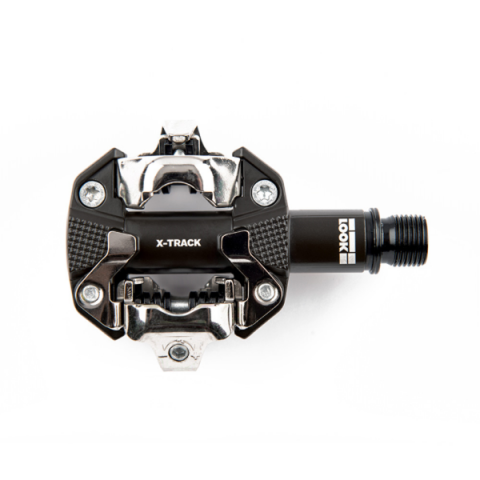 Transmisie & Accesorii - Pedale MTB X-Track, aluminiu, culoare negru/gri