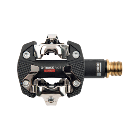 Transmisie & Accesorii - Pedale MTB, X-Track Race, carbon, bara titan