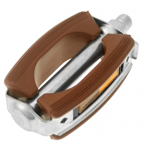 Transmisie & Accesorii - Pedale Union Sport, cauciuc, culoare maro