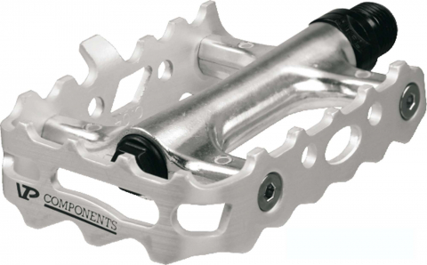 Transmisie & Accesorii - Pedale VP Components VP-196, aluminiu, culoare argintiu