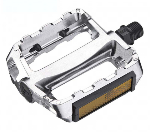 Transmisie & Accesorii - Pedale VP Components VP-469, aluminiu, culoare argintiu