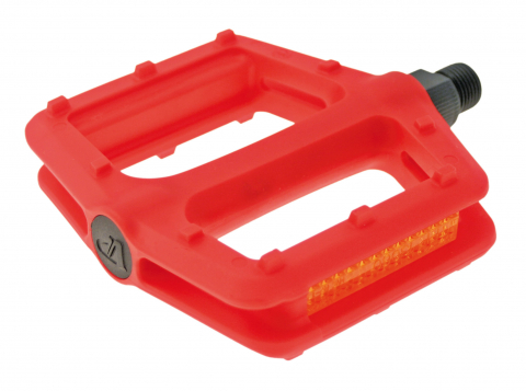 Transmisie & Accesorii - Pedale VP Freeride Easy, resina, culoare rosu
