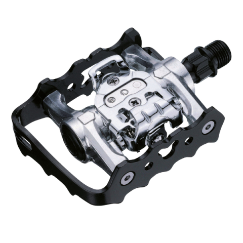 Transmisie & Accesorii - Pedale VP-X92 VPComponents, aluminiu, culoare argintiu/negru