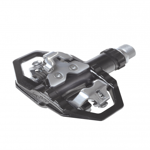 Transmisie & Accesorii - Pedale Wellgo Trail, SPD, culoare negru