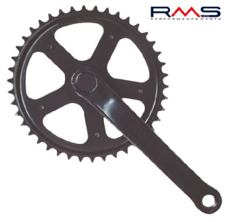 Transmisie & Accesorii - Pedalier Prowheel, 42T 3/32, brat 170mm, Ax Pătrat