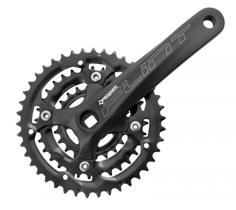 Transmisie & Accesorii - Pedalier Prowheel MTB 9V Ax Patrat 42/32/22T Alu 170mm