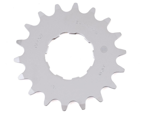 Pinioane Spate - Pinion Shimano Dx Cs-Mx66, 18T, Cromat, Fara Distantier Si Piulita De Fixare, Ambalat Ind.