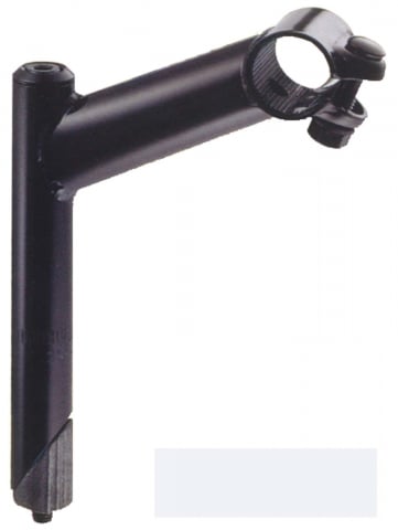 Pipă Ghidon - Pipa ghidon, aluminiu, Ø22,2, extensie 80mm - 25°