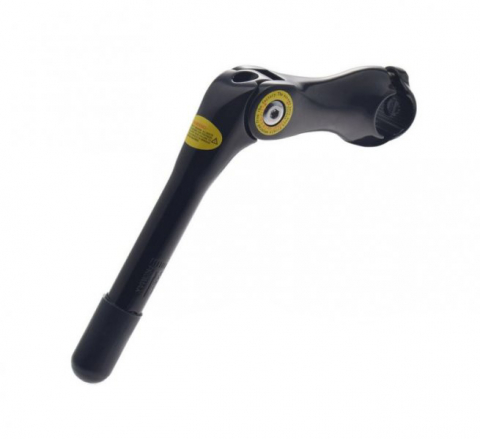 Pipă Ghidon - Pipa ghidon PROMAX, din aluminiu, unghi 0° - 50°, diametru ghidon 25,4