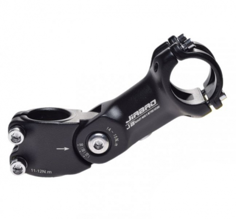 Pipă Ghidon - Pipa ghidon reglabila AHED 31.8, culoare negru, lungime 105mm