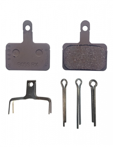 Sistem Frânare - Placute de frana Shimano B05S resin cu arc, 3 tipuri de split pin
