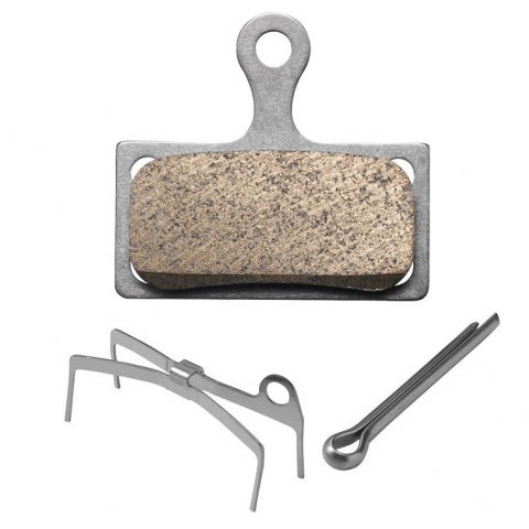Plăcuțe - Placute de frana Shimano G04TI, metal & arc, 1 pereche