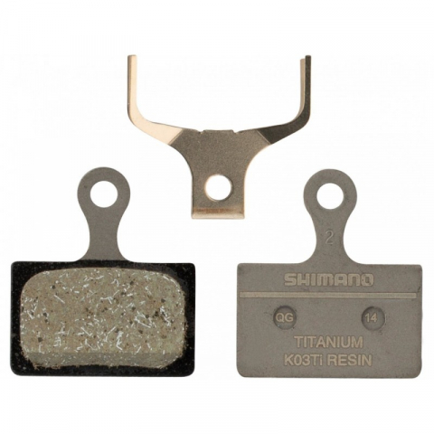 Sistem Frânare - Placute de frana Shimano K03Ti Resin & Arc, 1 pereche