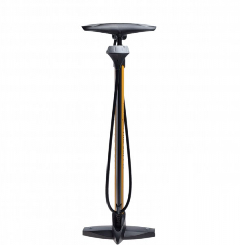 Pompe - Pompa aer roti bicicleta cu manometru, podea, 11bar/160 PSI