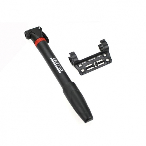 Pompe - Pompa aer roti biciclete,Beto CMP-004, din plastic, AV/SV