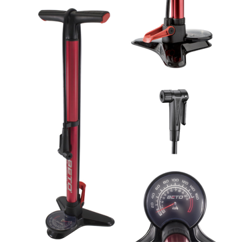 Pompe - Pompa podea,Beto cu manometru, tubeless