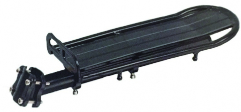 Portbagaj - Portbagaj Alu Tija Sa 25.4   32mm Platforma 32x13cm max.10kg Negru Prindere in 4 suruburi