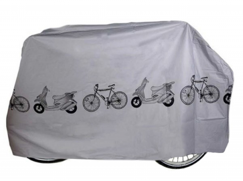 Prelată Bicicletă - Prelata (husa) bicicleta din Nylon, 24-28 (XL), culoare gri