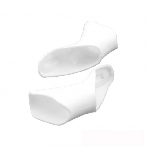 Sistem Schimbare Viteze - Protectie comenzi cursiera Ebon Shimano 7900, culoare alb