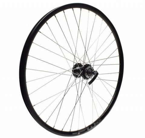 Roată Față - Roata dubla fata MTB 29", din aluminiu, disc, QR