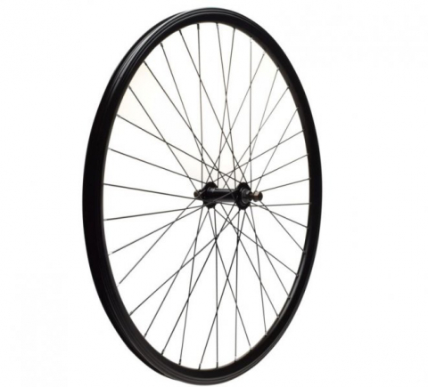 Roată Față - Roata fata bicicleta MTB 26", culoare negru