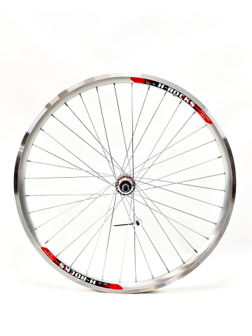 Roată Spate - Roata spate DSX dubla pentru biciclete MTB 26", culoare argintiu