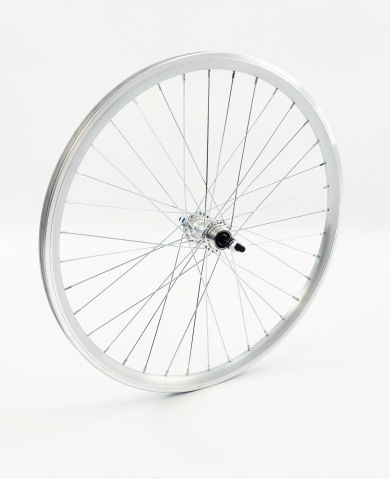 Roată Spate - Roata spate DSX dubla pentru biciclete MTB 24", culoare argintiu