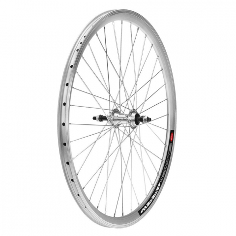 Roată Spate - Roata spate dubla pentru biciclete MTB 24", culoare argintiu