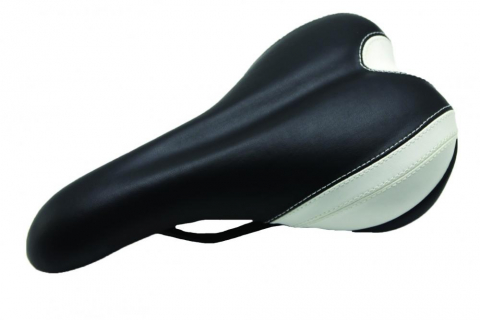 Suspensie-Cadru - Sa Bicicleta City/Comfort Pado 270x170 mm Negru/Alb