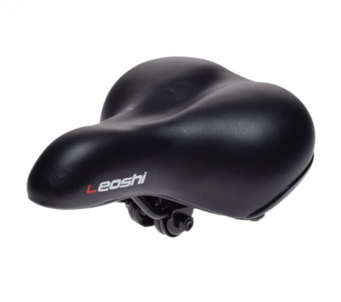 Suspensie-Cadru - Sa bicicleta city Leoshi, 245 x 200 mm, material elastomer, culoare negru