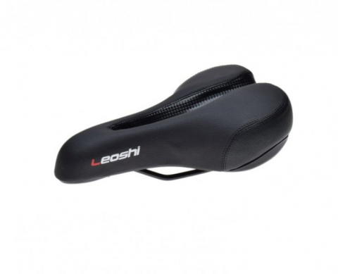 Suspensie-Cadru - Sa bicicleta, Leoshi, culoare negru, cu gaura ventilatie