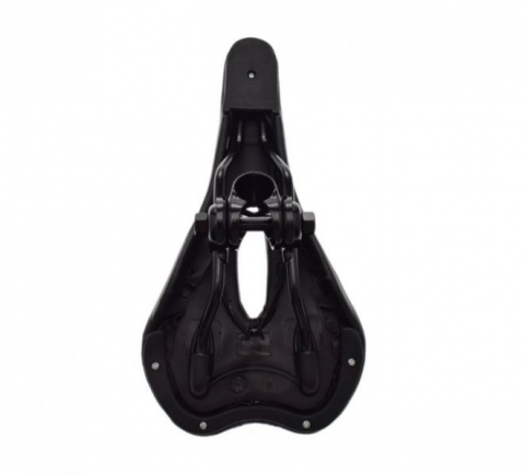 Sa bicicleta, Leoshi, culoare negru/rosu,cu gaura pentru aerisire [2]